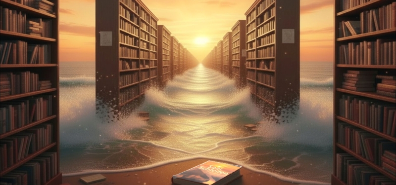 Ein Buch geht auf Reisen